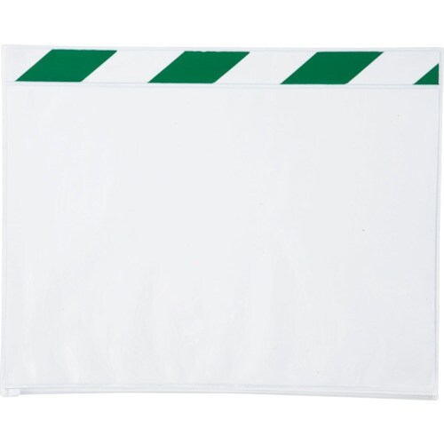 ユニット ポケットマグネット A3横 緑白 5枚組