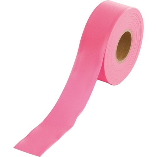 ユニット 標識用ビニールテープ ピンク
