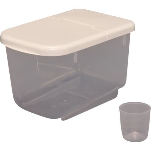 IRIS 227261 米びつ ホワイト