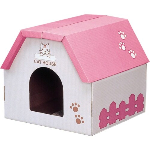 IRIS 523347 つめとぎBOXハウス