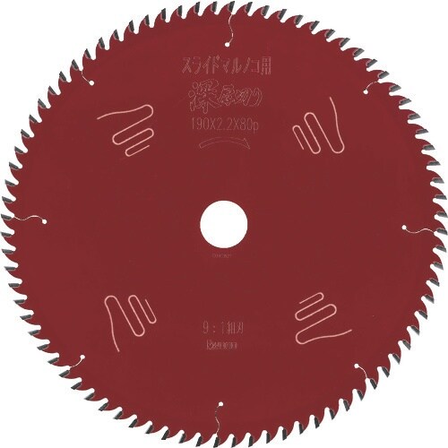 IWOOD チップソー 深厚切りスライド丸ノコ用