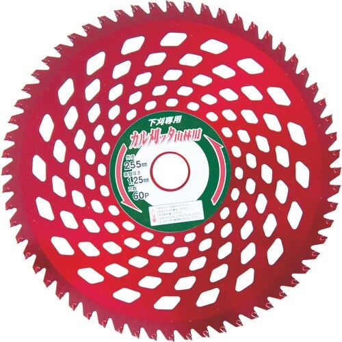 IWOOD 刈払機用チップソー カル刈ッタ山林下刈