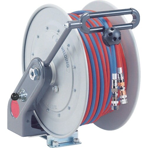 ハタヤ 自動巻ガスホースリール20m 内径φ5.0