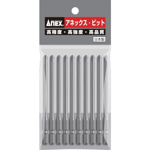 アネックス パワービット10本組 段付+2×100