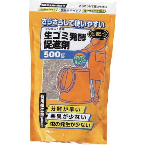 IRIS 513941 炭入り生ゴミ発酵促進剤 5