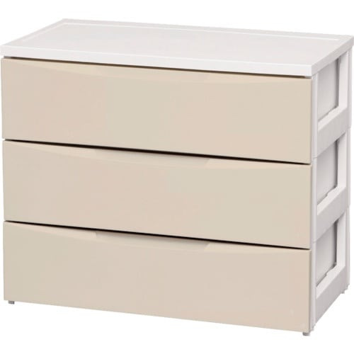 IRIS 225904 ワイドチェスト ホワイト/