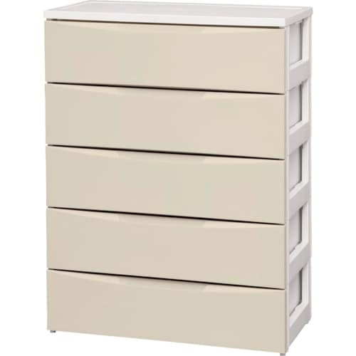 IRIS 225914 ワイドチェスト ホワイト/