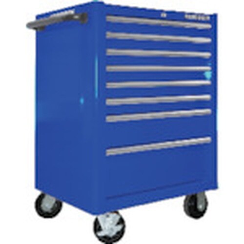 BAHCO 8段引き出し ロールキャブ ブルー ゴ