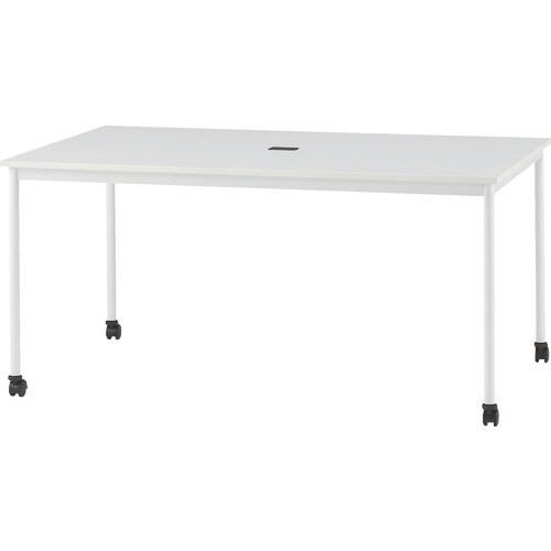 TOKIO オフィスデスク 角型 キャスター付 ホ