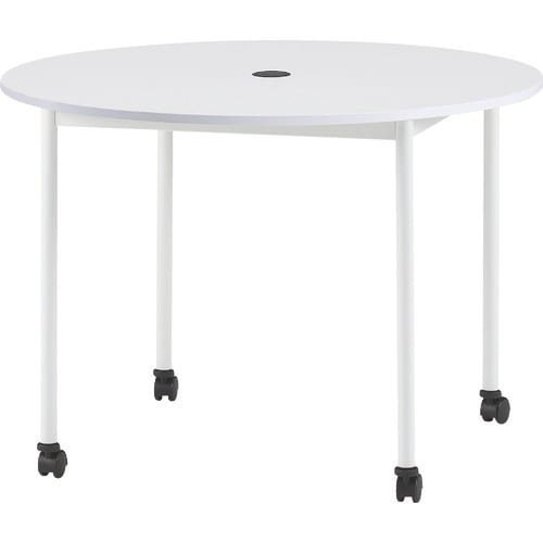 TOKIO オフィスデスク 丸型 キャスター付