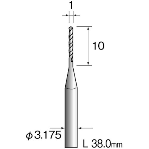 Minimo 超硬ドリル Φ1