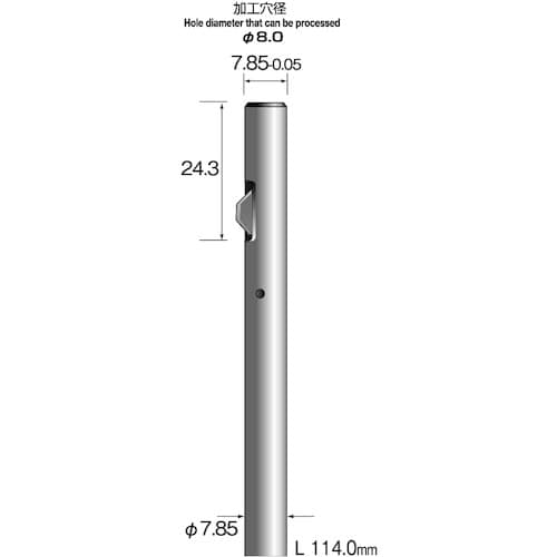 Minimo ストレートホールバー 超硬ブレード