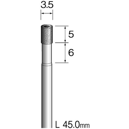 Minimo 電着ダイヤモンドコアドリル Φ3.5
