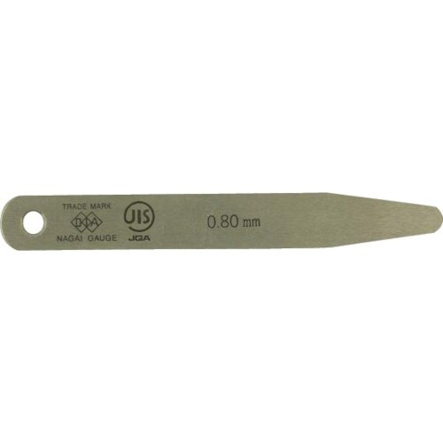 DIA JIS規格すきまゲージリーフ 0.80X1