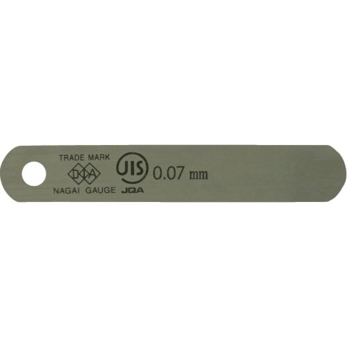 DIA JIS規格すきまゲージリーフ 0.07X7