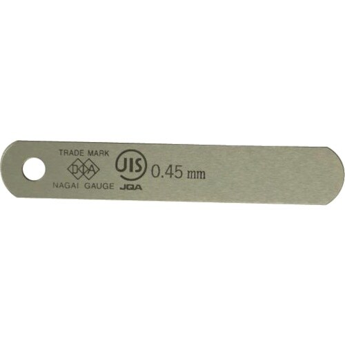 DIA JIS規格すきまゲージリーフ 0.45X7