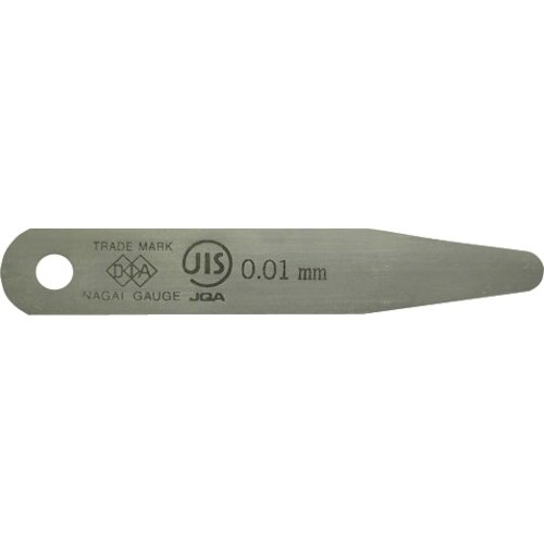 DIA JIS規格すきまゲージリーフ 0.01X7