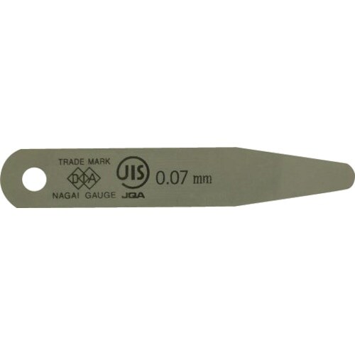 DIA JIS規格すきまゲージリーフ 0.07X7