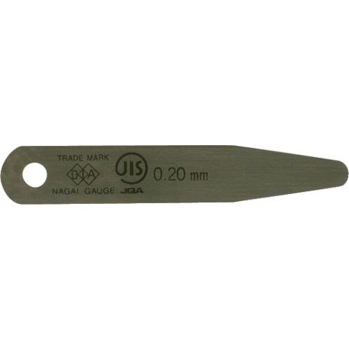 DIA JIS規格すきまゲージリーフ 0.20X7