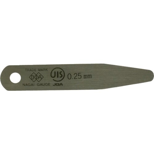 DIA JIS規格すきまゲージリーフ 0.25X7