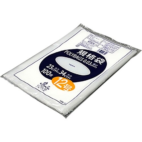 AS ポリバック規格袋L03−12 (100枚入)