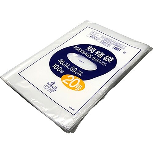 AS ポリバック規格袋L03−20 (100枚入)