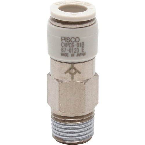 PISCO チェックバルブ ストレート樹脂タイプ