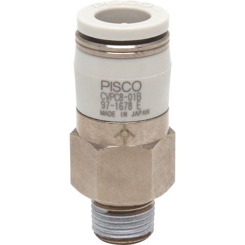 PISCO チェックバルブ ストレート樹脂タイプ