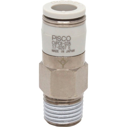 PISCO チェックバルブ ストレート樹脂タイプ