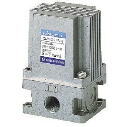 日本精器 3方向電磁弁 8A DC24V 7Mシリ