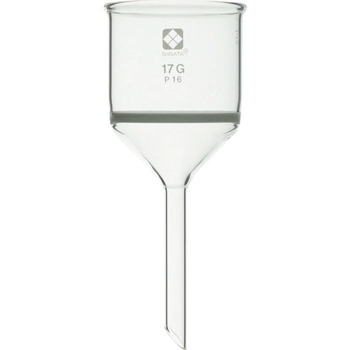 SIBATA ガラスろ過器 円筒ロート形 17GP