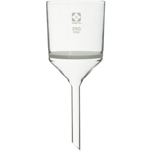 SIBATA ガラスろ過器 ブフナロート形 25G