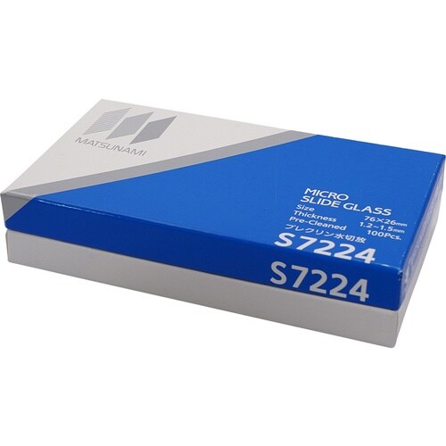 AS 水スライドグラスS7224 100入