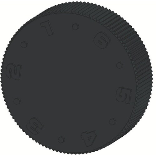 白光 温度調節ツマミ