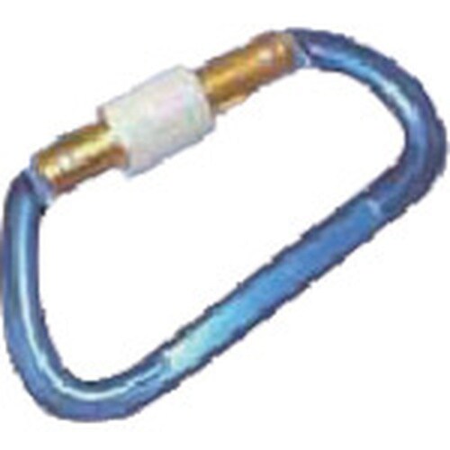 水本 アルミカラビナ(環付)(ブルー) 線径11m