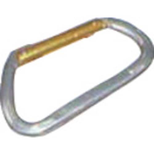 水本 アルミカラビナ(環なし)(シルバー) 線径1