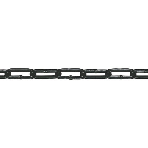 水本 アルミカラーチェーン ブラック 15m 線径