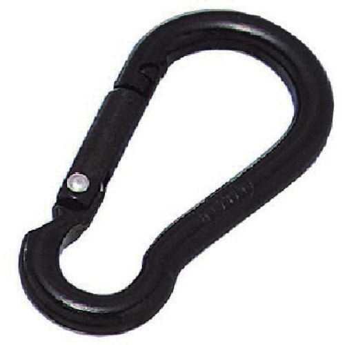 水本 アルミスナップフック(アルマイト付) ブラッ