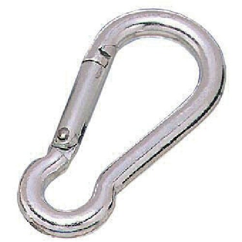 水本 アルミスナップフック(アルマイト付) シルバ