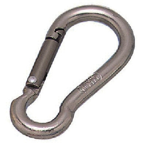 水本 アルミスナップフック(アルマイト付) ブラウ