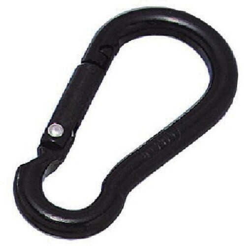 水本 アルミスナップフック(アルマイト付) ブラッ