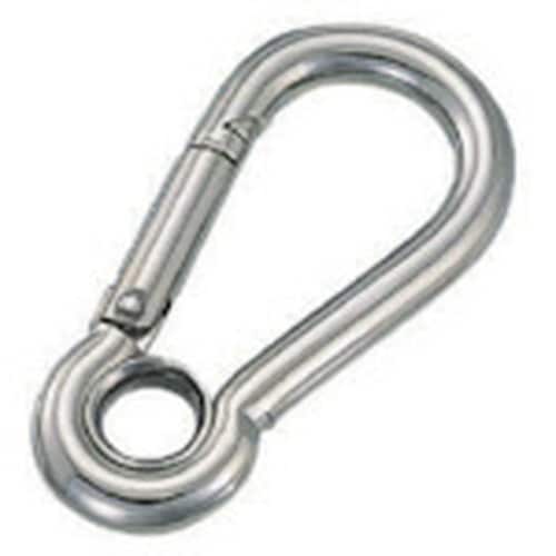 水本 ステンレス スナップフックA型(リング付)