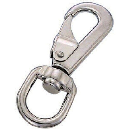 水本 ステンレス アイスナップ 線径4mm 長さ7