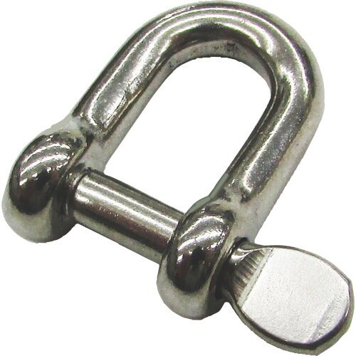 水本 ステンレス ネジシャックル 呼び4mm 長さ