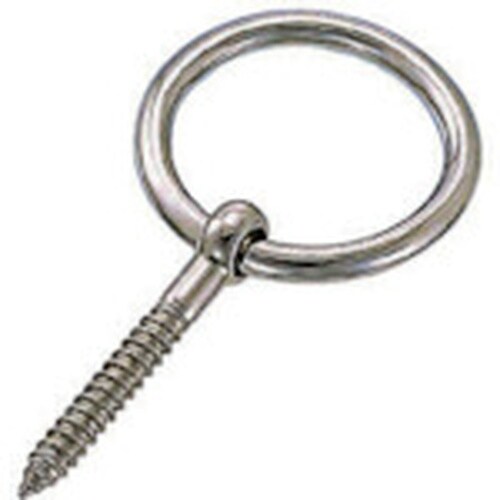 水本 ステンレス 丸カンスクリュー 線径5mm