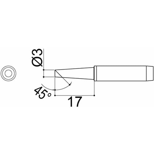 白光 こて先 3BCZ型