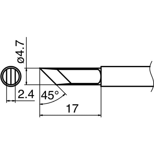 白光 こて先 KF型