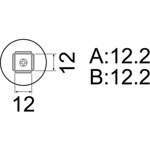 白光 ノズル QFP 12mm×12mm