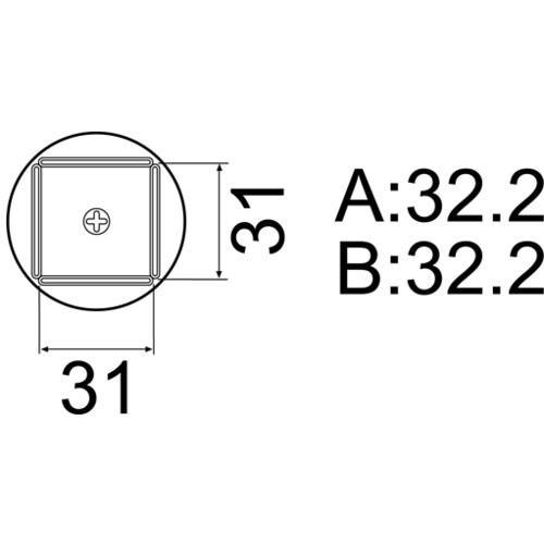 白光 ノズル QFP 32mmX32mm