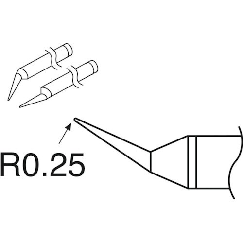 白光 こて先 CHIP 0.5I型